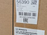 a cardboard box with a label on it that says redoute