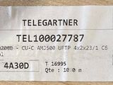 a picture of a telephone card with a qr code on it