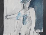 une image représentant un tableau où l'on voit une femme assise sur une chaise