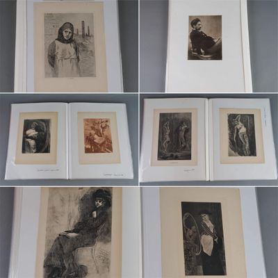 several pictures of a series of photographs of a man and a woman