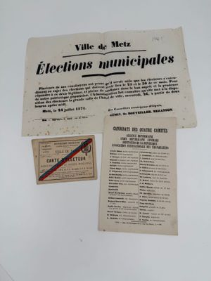 Un vieux journal annonce l'élection aux États-Unis