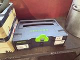 a picture of a tool box sitting on top of a table