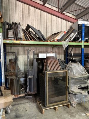 a room filled with lots of different types of furniture