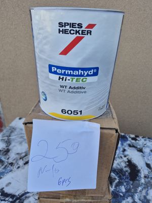 Lot de 6 bidons d’additif Spies Hecker Permahyd Hi-TEC WT Ad…