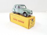 a small toy car sitting on top of a box