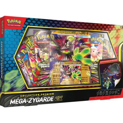 une boîte de cartes Pokémon Mega-Zygarde