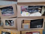 many boxes that are stacked on top of each other