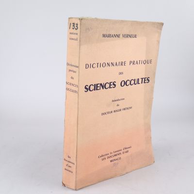 Dictionnaire des pratiques occultes de la science, par Maurice Terrel