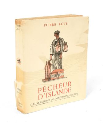 couverture du livre *Le Pêcheur d'Islande*, illustrée par Pierre Lotti
