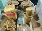 a lot of baskets that are on a table