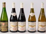 plusieurs bouteilles de vin sont alignées dans une rangée