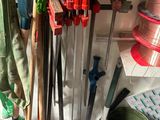 many different tools and tools that are on the shelf