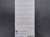 a close up of the back of a box with a label on it
