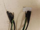 two wires that are connected to each other on the wall