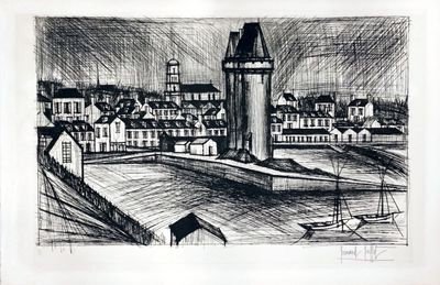 Bernard Buffet - La Tour Solidor, 1971