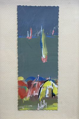 Henri Maurice D'ANTY (1910-1998), La Plage.