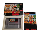 two nintendo games in a box on a white surface