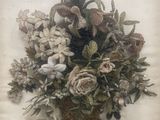 a picture of a painting of flowers in a vase