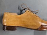 an image of a pair of shoes hanging on a wall