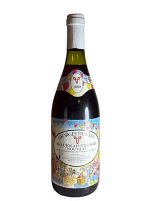 1 bouteile de Beaujolais rouge, Georges Dubœuf, 2008
