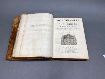 Dictionnaire DE L'Academie Francoise