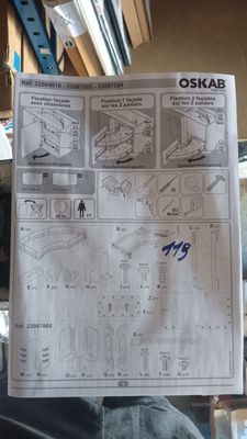 someone is holding up a sheet of paper with instructions on it