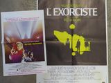 two movie posters of exorciste and the exorciste