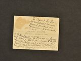 a close up of a piece of paper with writing on it
