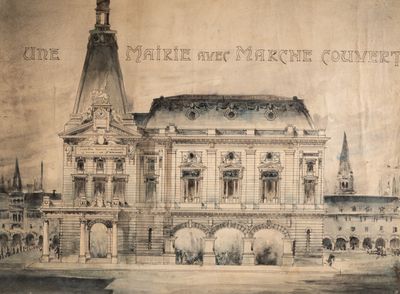 Ecole Francaise Circa Fin 1900