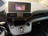 a picture of a car dashboard with a car radio in it