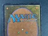 the back cover of a magic the gathering card game