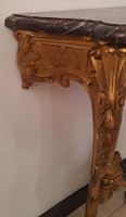 8860-1081 / X / Console en stuc et bois doré de style louis … (photo 4)