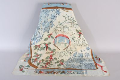 an image of a lamp shade with a bird on it