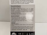 a close up of the back of a box with a label on it