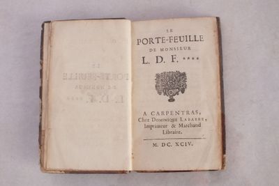 [LAFAILLE] ou [DE CHARNES] : « Le Porte-feuille de Monsieur …