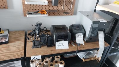 many different types of appliances on the table