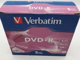 a close up of a dvd in a box on a white surface