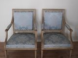 pair of blue upholstered chairs with floral upholstered upholstered upholstered upholstered upholstered upholstered upholstered uphol