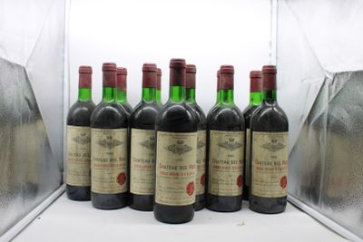 1985, Ch DES ROCS, Bordeaux Supérieur; 12 bouteilles, voir p…