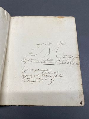 COMMUNE D'ARPHEUILLE (Allier) Matrice contenant les noms des…