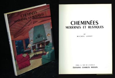 Cheminées modernes et rustiques, Ed Massin sd ca 1970, 1 vol…