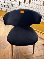 2 Fauteuils CASUAL DIXIE, noir/beige/doré, petits accrocs (photo 3)