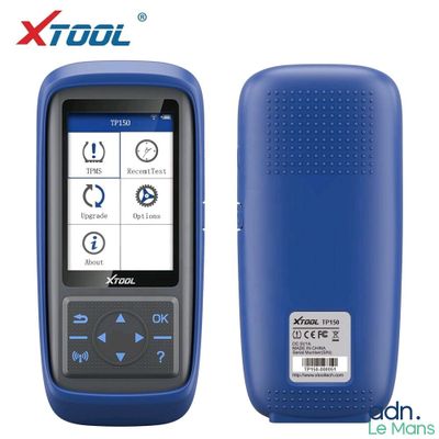 a close up of a cell phone with a blue cover