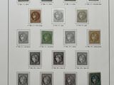 an image of a picture of a collection of stamps on a table