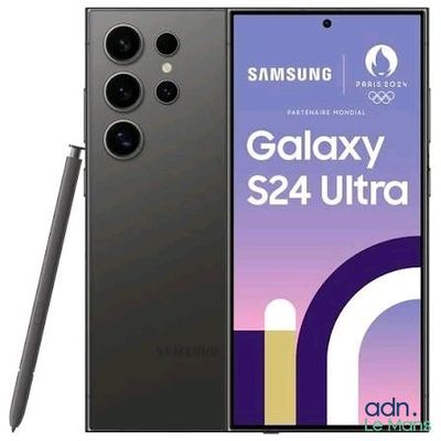 samsung galaxy s24 ultra with a pen next to it