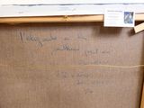 une photo d'un tableau représentant un homme et une femme, accrochée au mur