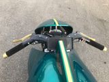 a close up of the handle bars on a motorcycle