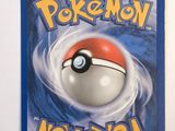 a picture of a pokemon card with a ball on it