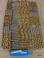 Lot de 100 forets Prestige TiN.