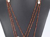 a close up of a necklace on a mannequin mannequin mannequin mannequin mannequin mannequin mannequin mannequin